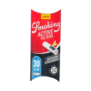 FILTRO PARA CIGARRO SMOKING 6MM BAG C/30